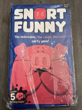Snort Funny Game for ages 8+ - You laugh you lose. Fun for the whole family NEW